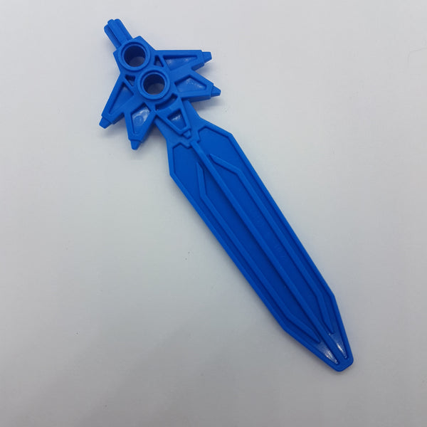 Large Figure Sword, Santis - Series 1 Waffe Schwert mit langer Spitze blau blue