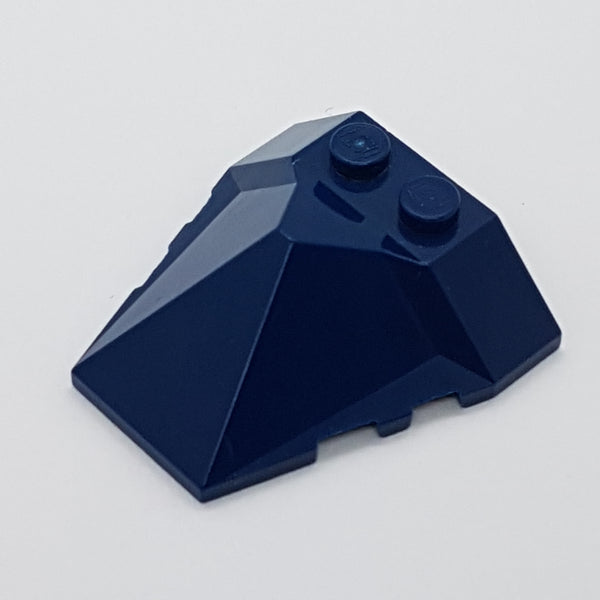 4x4 Keilstein mit Pyramidenspitze Dark Blue dunkelblau