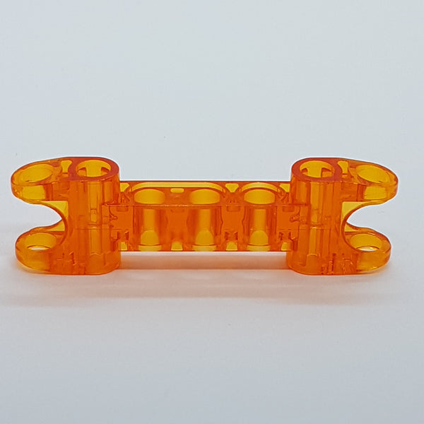 Technik 7M zweifaches Kugelgelenk geschlossen, runde Enden transparent orange trans-orange