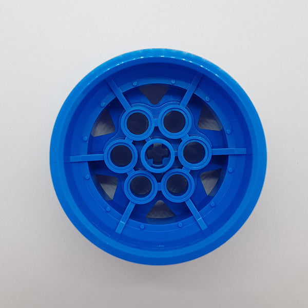 Felge 43,2mm x 26mm Technik mit 3 Pin-Löchern blau