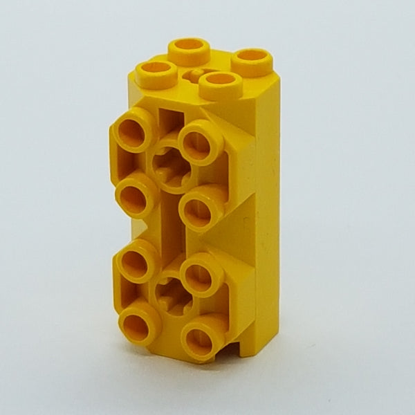 2x2x3 1/3 modifiziert Oktagonal mit seitlichen Noppen gelb