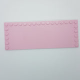 6x16 Fliese modifiziert, mit Noppen auf Ecke rosa Pink