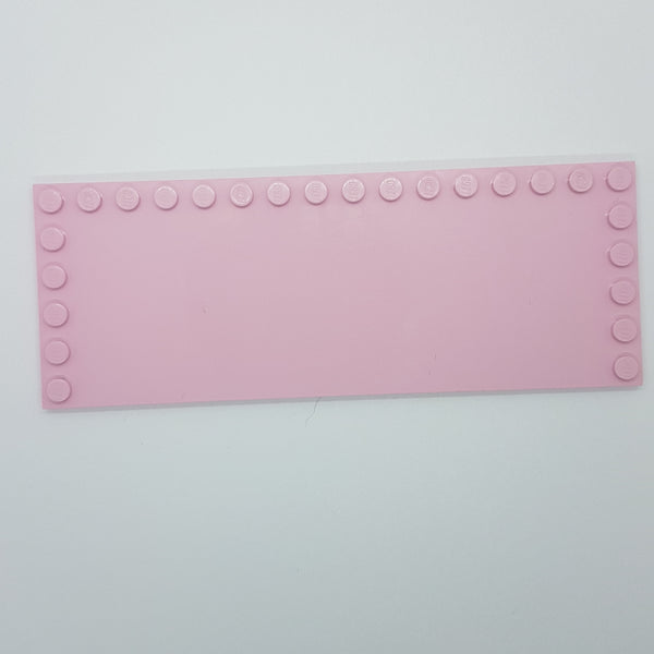 6x16 Fliese modifiziert, mit Noppen auf Ecke rosa Pink