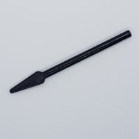 Waffe Speer Pike flaches Ende schwarz black