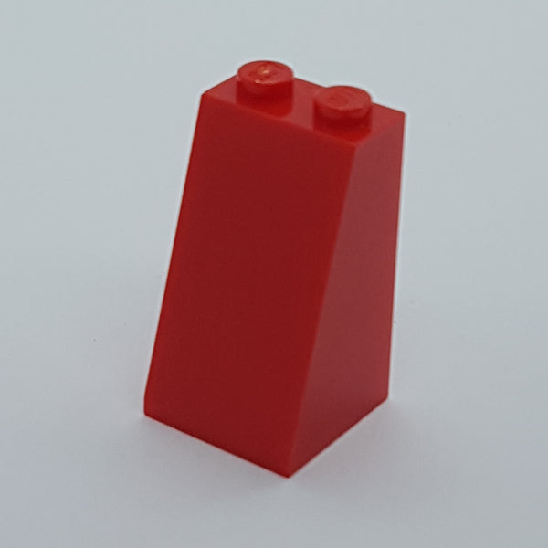 2x2x3 Dachstein 73° mit geschlossenen Noppen rot red