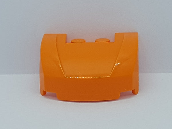 3x4x1 2/3 Motorhaube gebogene Front orange