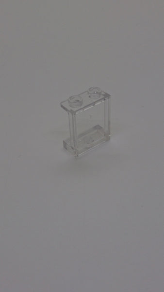 1x2x2 Wandelement / Paneel mit Seitenstützen transparent weiß trans clear