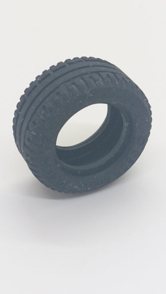 Reifen 30,4 mm x 14 mm Solid Straße schwarz black