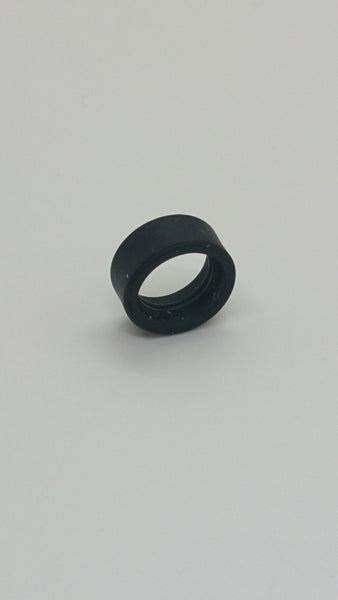 Reifen 14mm x 6mm solide glatt schwarz black