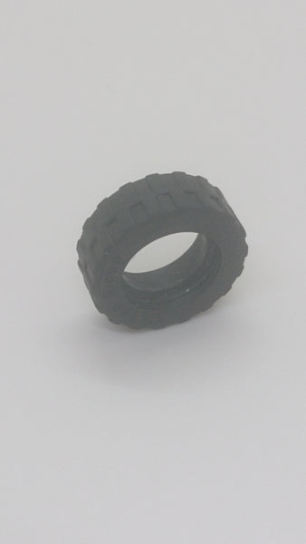 Reifen 17,5mm x 6mm mit Band um Zentrum der Lauffläche schwarz black