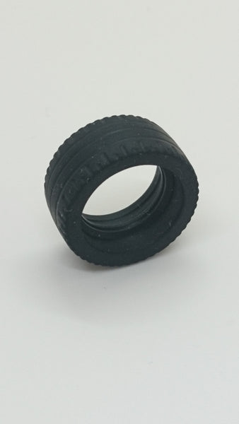 Reifen 24mm x 12mm niedrig schwarz black