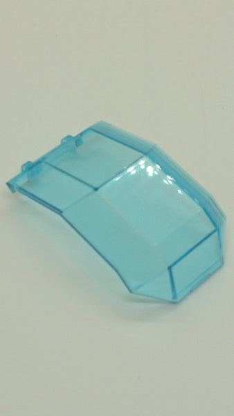 4x4x4 2/3 Windschutzscheibe mit Griff transparent hellblau trans light blue