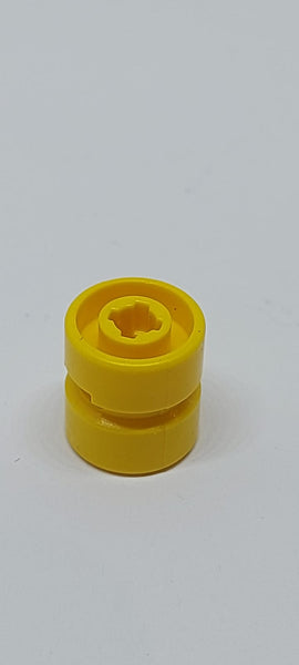 Felge Ø11 mit Loch als Pinloch Ausschnitt (Typ 2) gelb