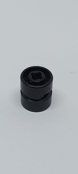 Felge Ø11 mit Loch als Pinloch Ausschnitt (Typ 2) schwarz black