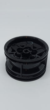 Technik Felge 43,2x26mm Tacing Small, 6 Pin holes schwarz black