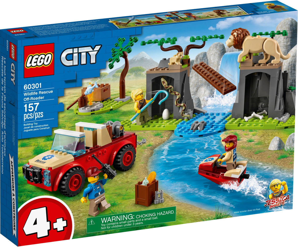 NEU LEGO® City 60301 Tierrettungs-Geländewagen