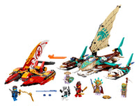 LEGO® Ninjago 71748 Duell der Katamarane