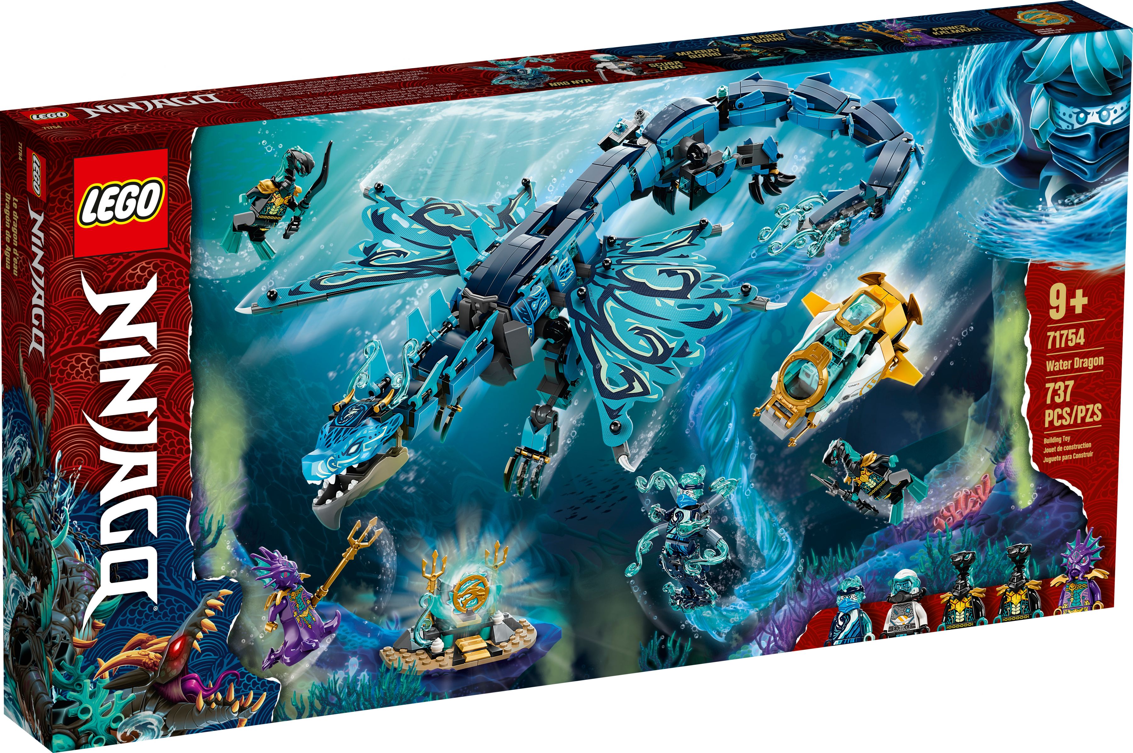 シュタラ Water Dragon 71754 | NINJAGO® | Buy online at the Official