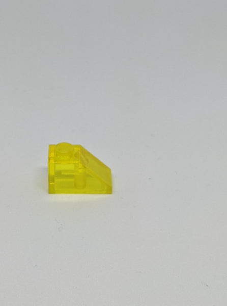1x2 Dachstein klein transparent gelb