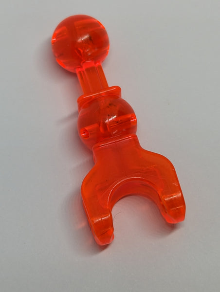 Arm / Bein Hero Factory mit Kugelgelenk und Kugelpfanne transparent neonorange trans neon-orange