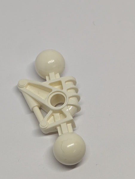Technik Toa Metru Arm Lower Section with 2 Ball Joint Bionicle weiß white