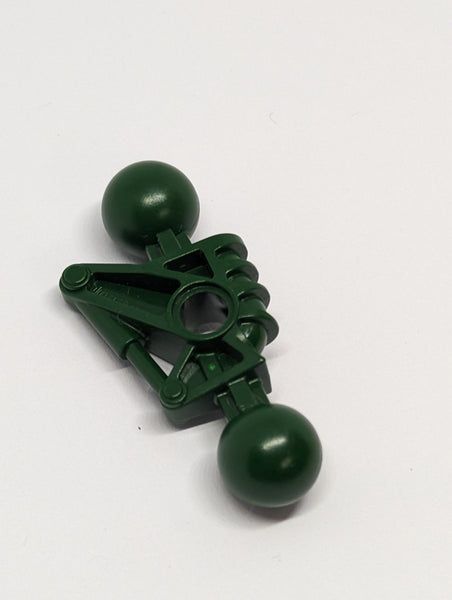 Technik Toa Metru Arm Lower Section with 2 Ball Joint Bionicle dunkelgrün dark green