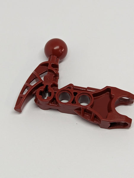 Technik Bionicle Arm Av-Matoran with Ball Joint and Ball Socket dunkelrot dark red