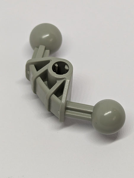 4x4x2 Bionicle Ball Joint 90° with 2 Ball Joint and Axle Hole althellgrau light gray