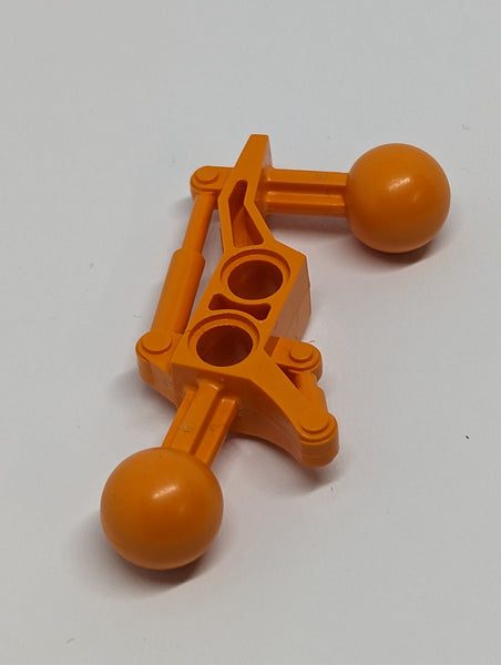 2x7 Technik Ball Halter Ball Joint mit 2 Bällen orange orange