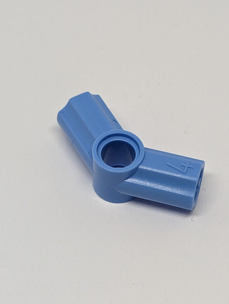 Pin- Achsverbinder #4 mit 135° mittelblau medium blue