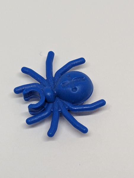 Tier Spinne mit Kreuz blau blue