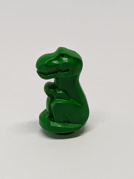 Dinosaurier Baby sitzend, grün green