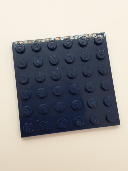6x6 Platte dunkelblau